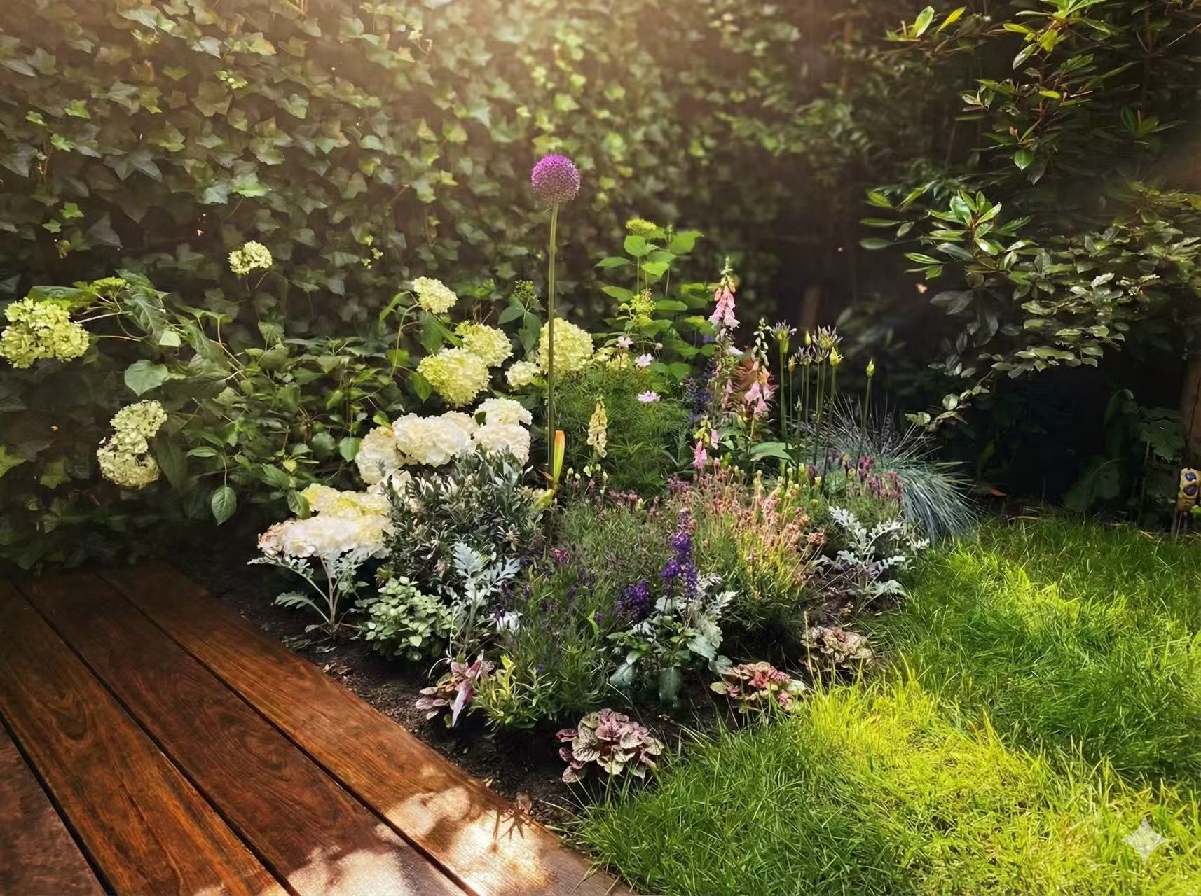Lush Greenery and Privacy